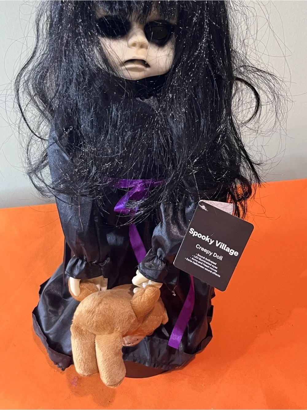 Creepy Doll Animatronics Doll